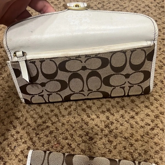 Authentic Coach Wallet and check book - Picture 3 of 5